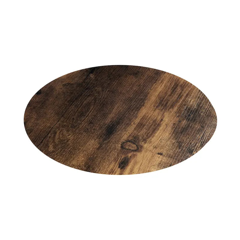 Support de sol en forme de bouteille de vin noire, trois étagères rondes en bois de chêne, fil métallique