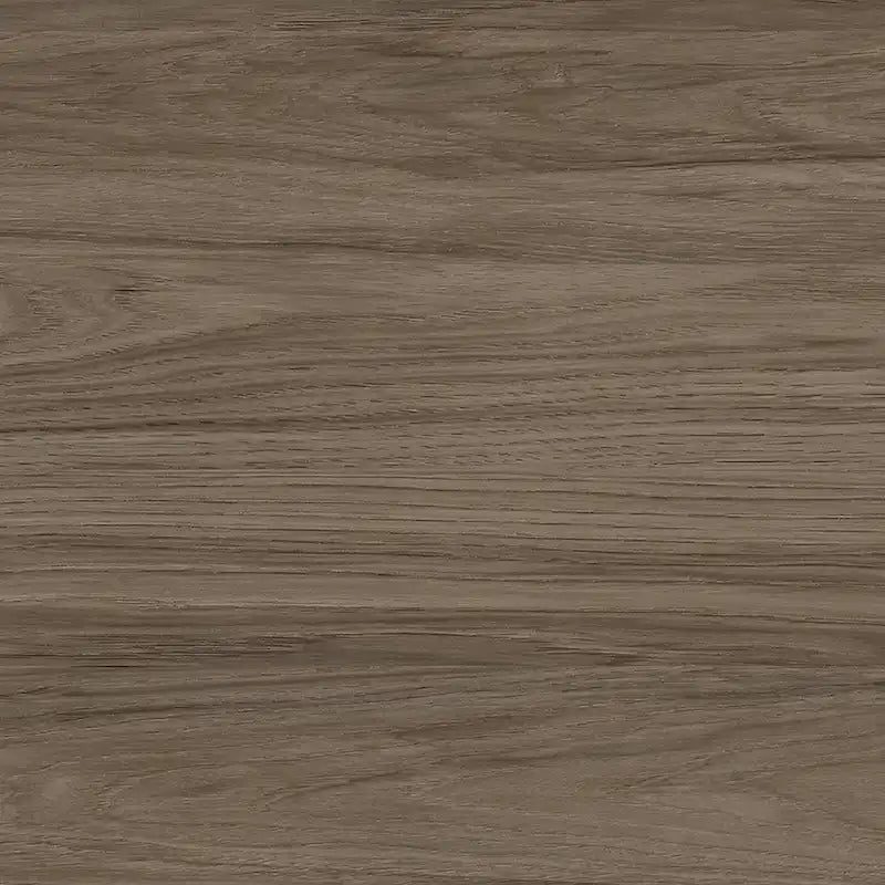 Meuble de rangement bas de bureau gris orageux à deux tiroirs, avec serrures et étagères ouvertes, support d'imprimante.